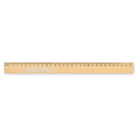 Règle personnalisable en bois RULER30 