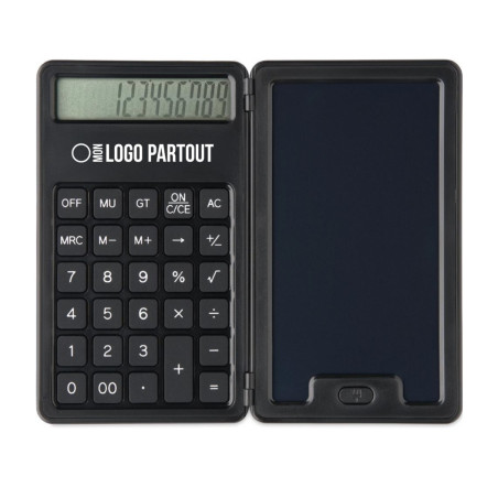 Calculatrice avec tablette d'écriture Clerk 
