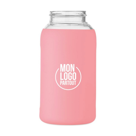 Gourde en verre borosilicate Boris 600 ml 
