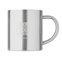 Mug personnalisé en acier recyclé Util 260 ml 