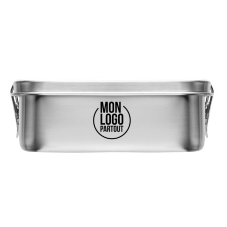 Lunch box en acier inoxydable recyclé GoBuddy 750 ml 