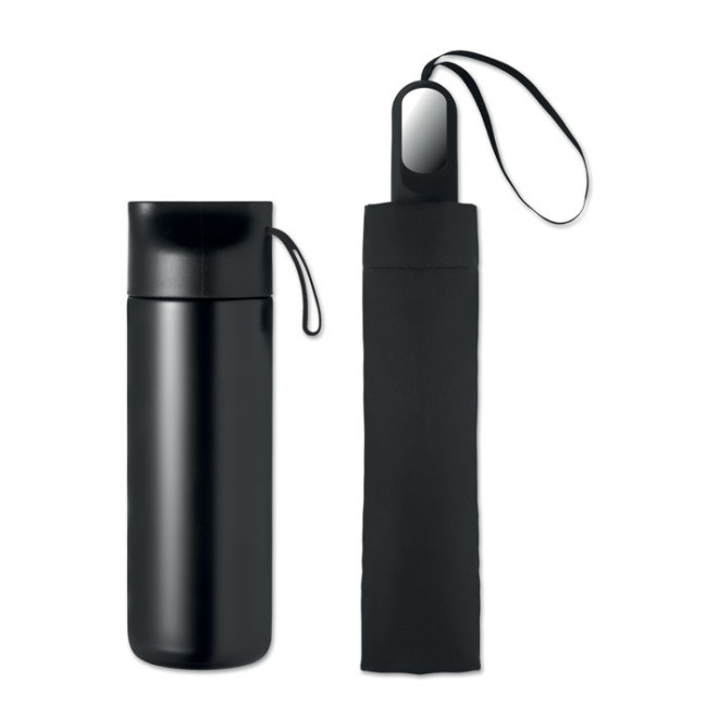 Coffret cadeau gourde et parapluie Hithere 