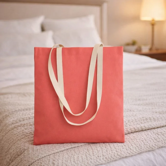 Sac shopping personnalisé en coton Zevra Colour 