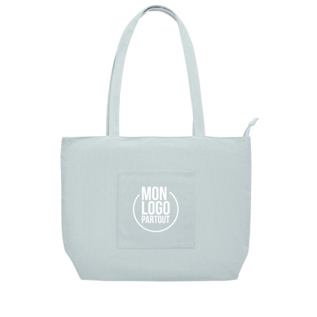 Sac cabas personnalisé en velours côtelé Cordy G 