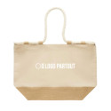 Sac de plage en coton et jute Makenke 