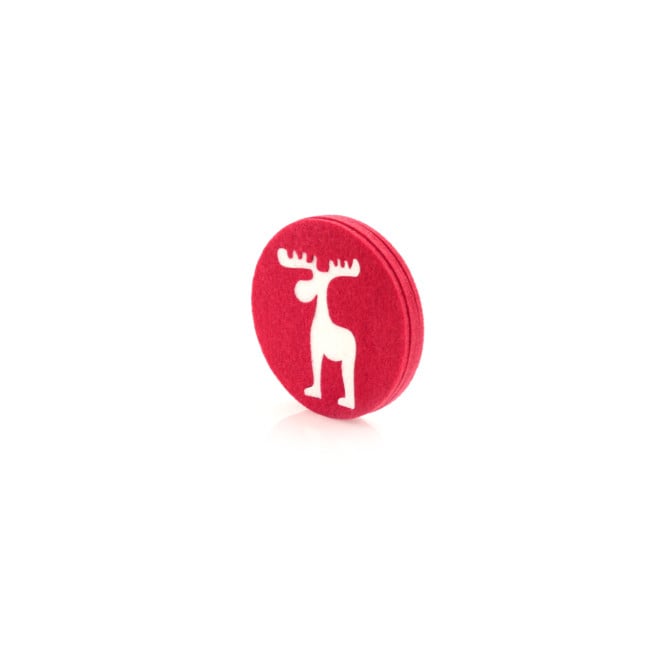 Sous-verres publicitaire de Noël Mandi 
