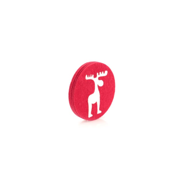 Sous-verres publicitaire de Noël Mandi 
