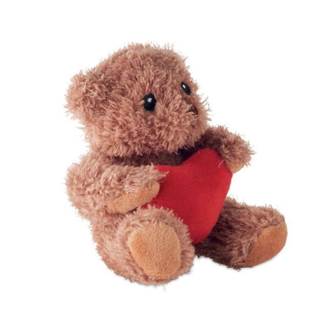 Petit ours en peluche avec coeur Cuddle 