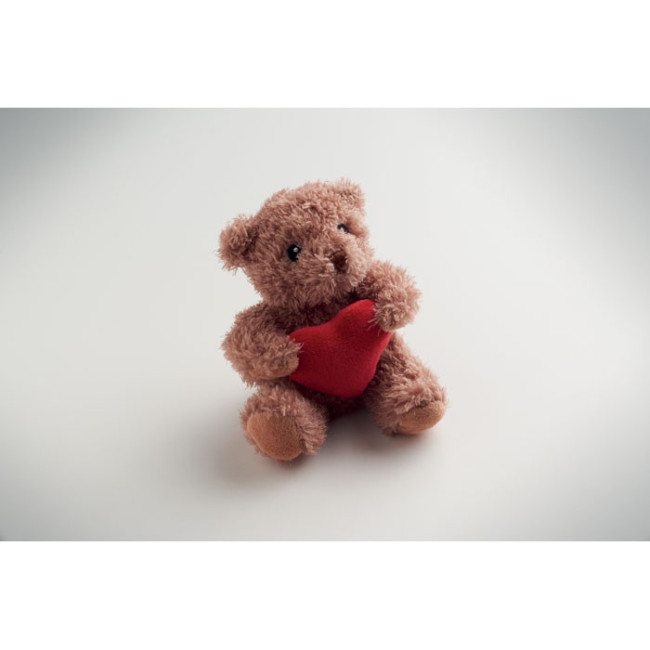 Petit ours en peluche avec coeur Cuddle 