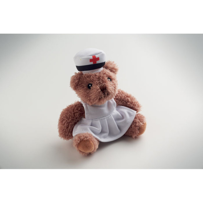 Ourse en peluche personnalisable Nurse 