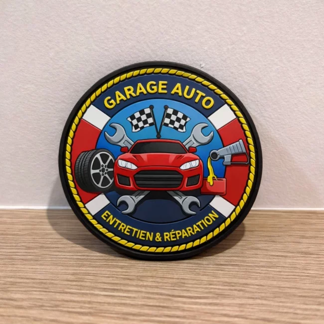 Ecusson en PVC personnalisable 