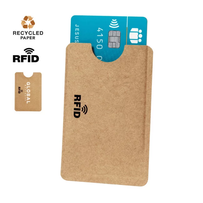 Etui carton personnalisable anti-RFID Blackbal 