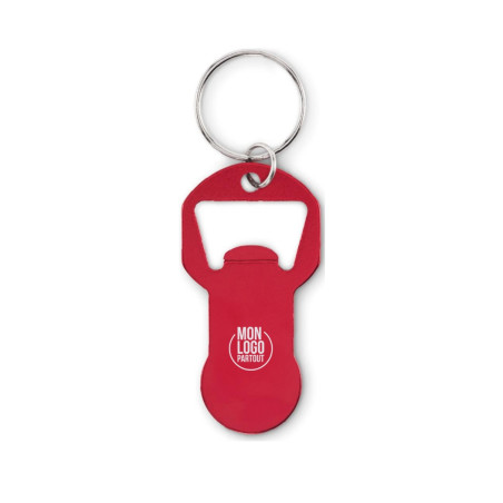 Porte-clés décapsuleur personnalisable Clave 