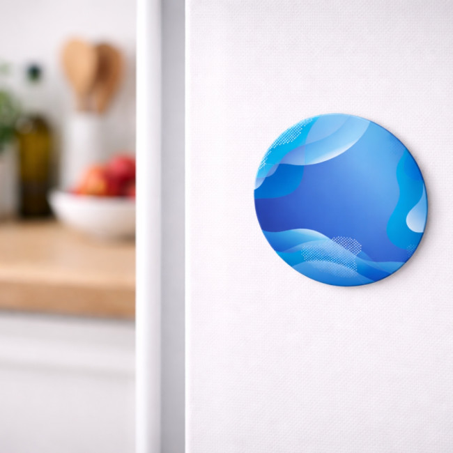 Magnet publicitaire rond en PVC Maground 