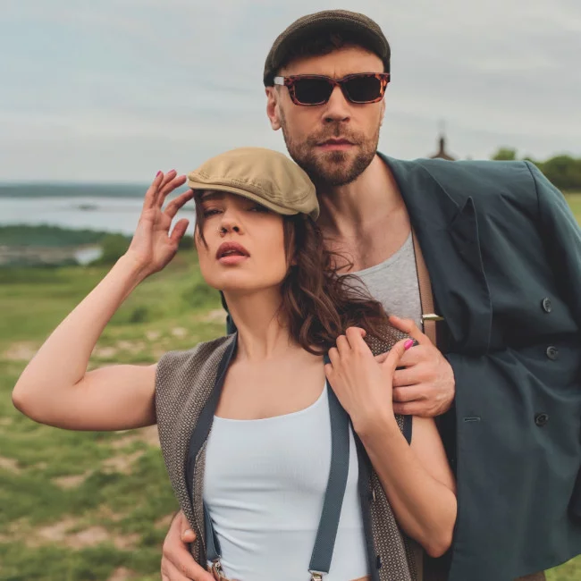 Casquette Newsboy personnalisée Blind Peak 