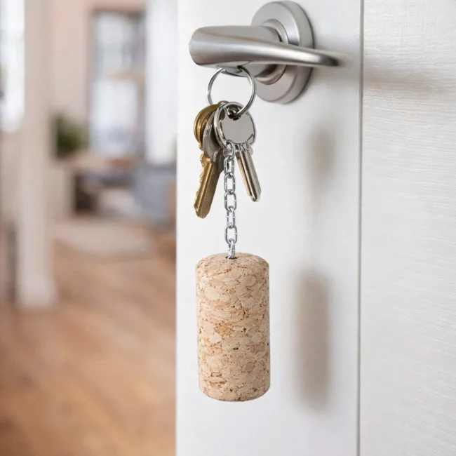 Porte-Clés Bouchon de liège 