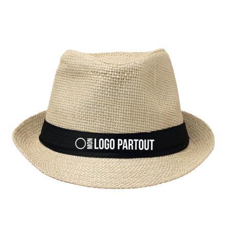Chapeau de paille personnalisé Boowie 