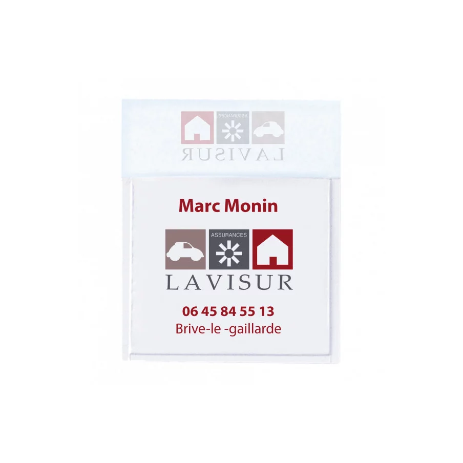 Vignette d’Assurance Publicitaire - Personnalisé