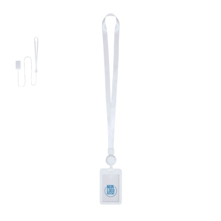 Lanyard porte-badge personnalisé Berbom 