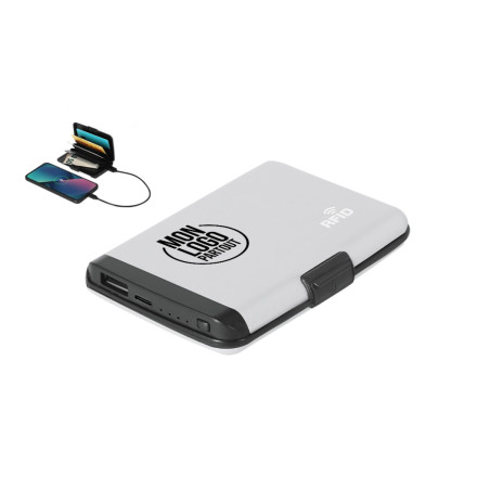 Porte-cartes powerbank Chefler 