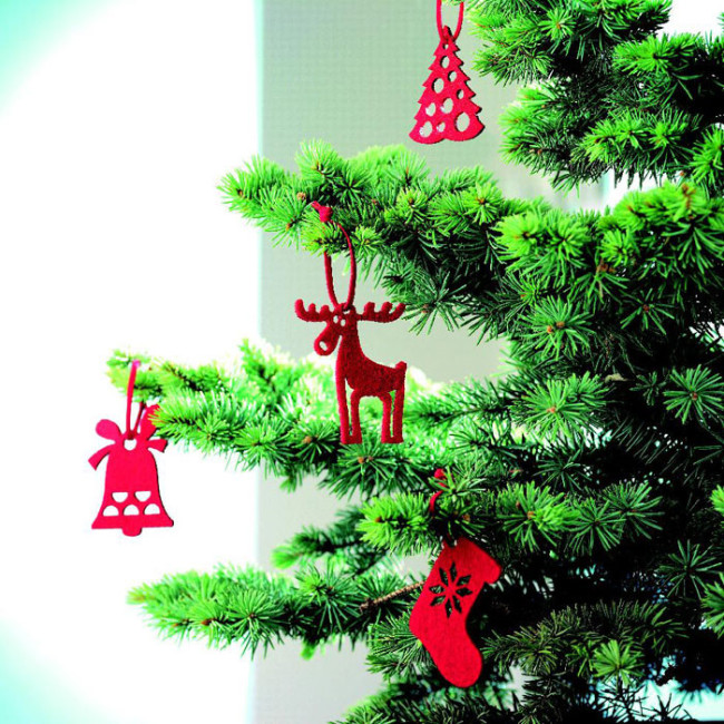 Décorations de Noël publicitaire Rouge 