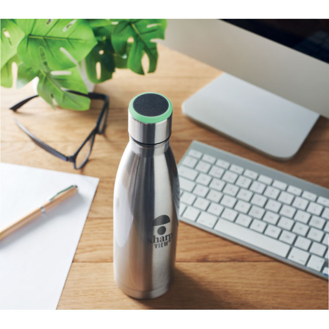 Bouteille publicitaire en acier intelligente DEREO 500 ml 