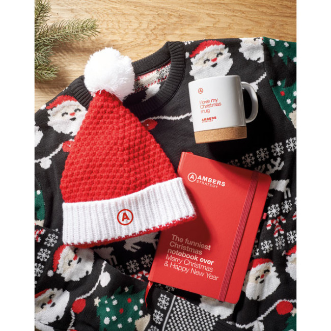 Bonnet de père Noël tricoté Auriga 