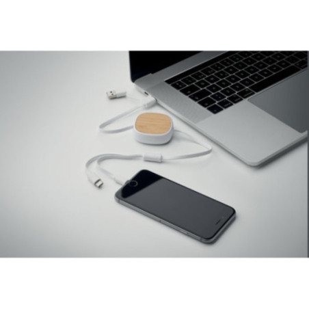 Câble de charge rétractable personnalisé Togobam 