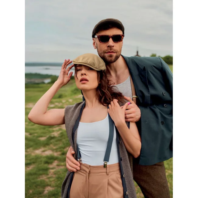 Casquette Newsboy personnalisée Blind Peak 