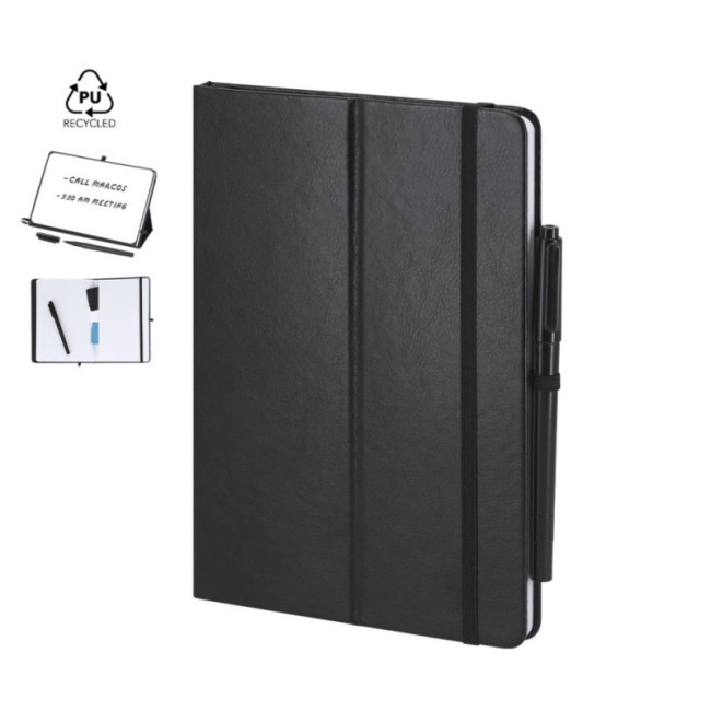 Carnet personnalisé en PU recyclé Kudar 