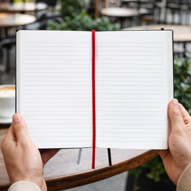 Carnet publicitaire A5 en PU recyclé Suran 