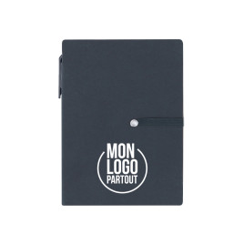 Carnet avec notes adhésives...