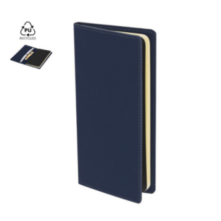 Carnet en simili cuir recyclé Glimmer 