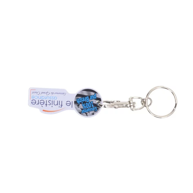 Porte-Clés Jeton Publicitaire Sur-Mesure ALUMI - Personnalisable Porte-Clés Jeton Publicitaire Sur-Mesure ALUMI Porte-Clés Jeton Publicitaire Sur-Mesure ALUMI - Personnalisable