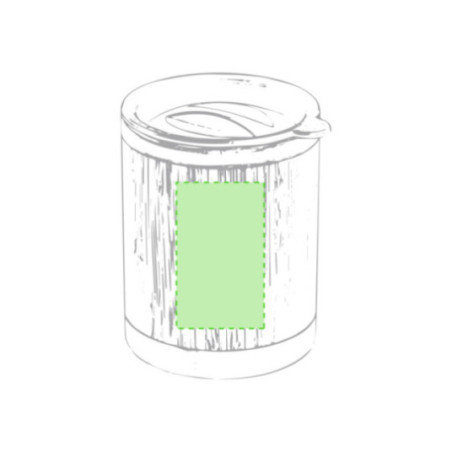 Verre isotherme bambou lubon 300 ml 