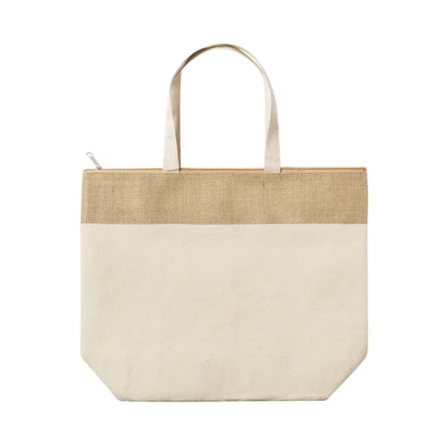 Sac en coton et jute publicitaire isotherme Linax 