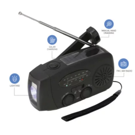 Radio d'urgence multifonction Cartney 