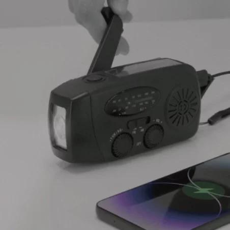 Radio d'urgence multifonction Cartney 