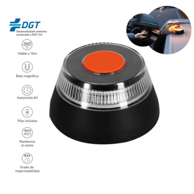 Lampe d'urgence V16 personnalisée Kershaw 