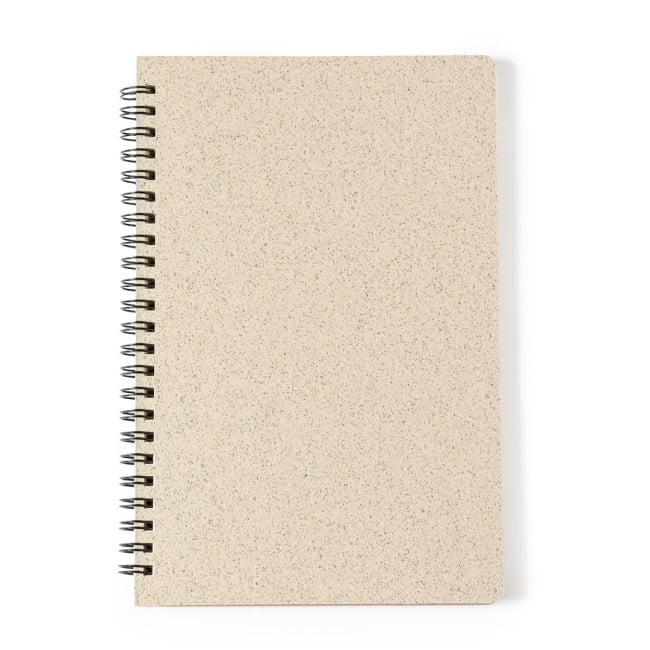 Cahier publicitaire en canne de blé Roshan 