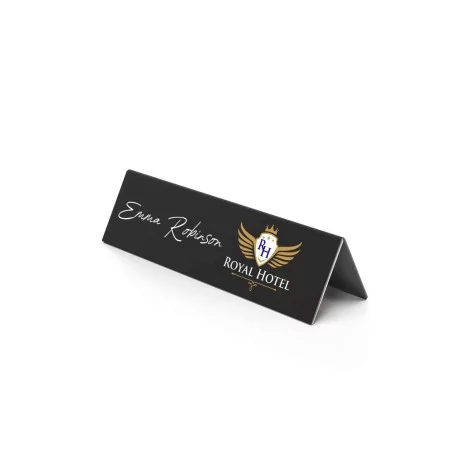 Chevalet Porte-Nom Personnalisable 210 x 60 mm 