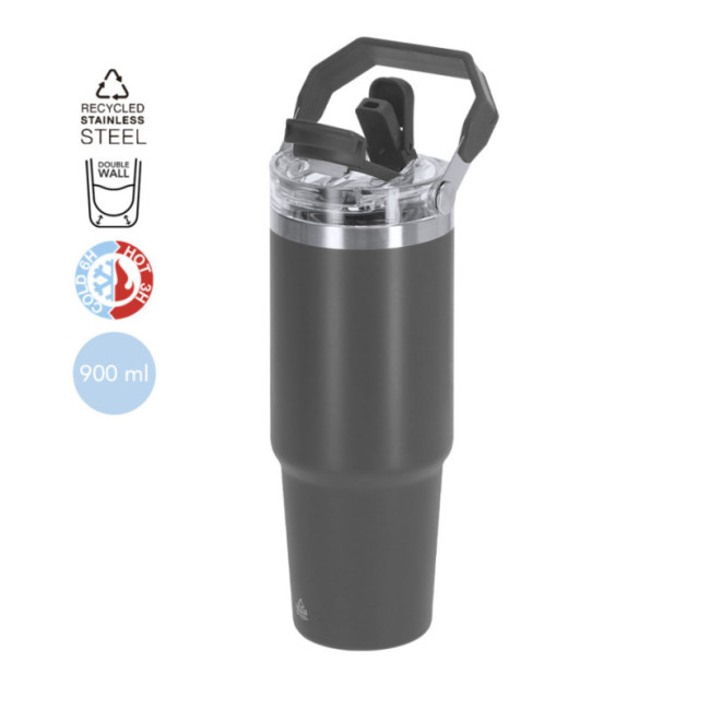Gourde isotherme en inox recyclé Transil 