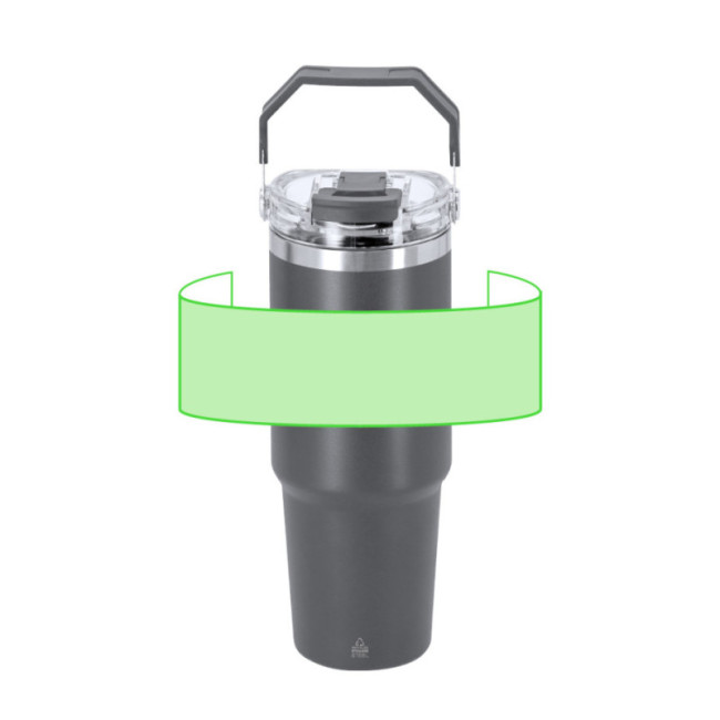 Gourde isotherme en inox recyclé Transil 