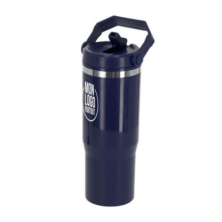 Gourde isotherme personnalisée Bastien 900 ml 