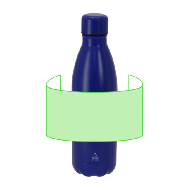 Gourde isotherme en inox recyclé Xharly 500 ml 
