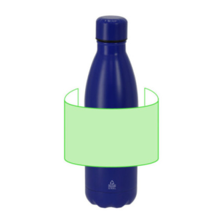 Gourde isotherme en inox recyclé Xharly 500 ml 