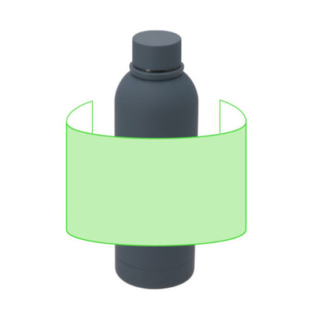 Gourde publicitaire en acier Caneco 750 ml 