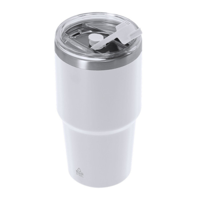 Gobelet isotherme avec paille Vinson 650 ml 
