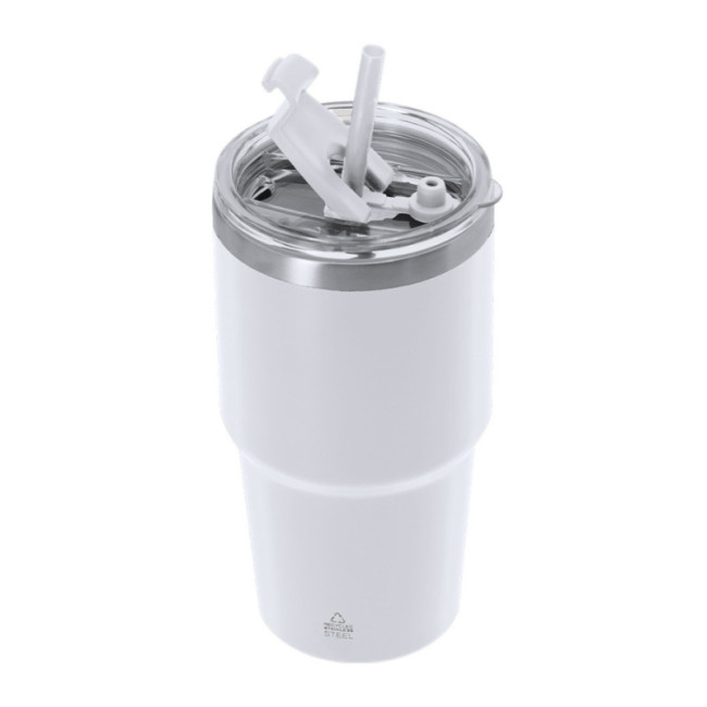 Gobelet isotherme avec paille Vinson 650 ml 