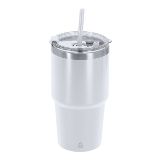 Gobelet isotherme avec paille Vinson 650 ml 